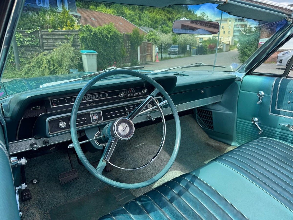 Ford Galaxie 500 V8 352 Ci 1965 CABRIOLET Génération 3