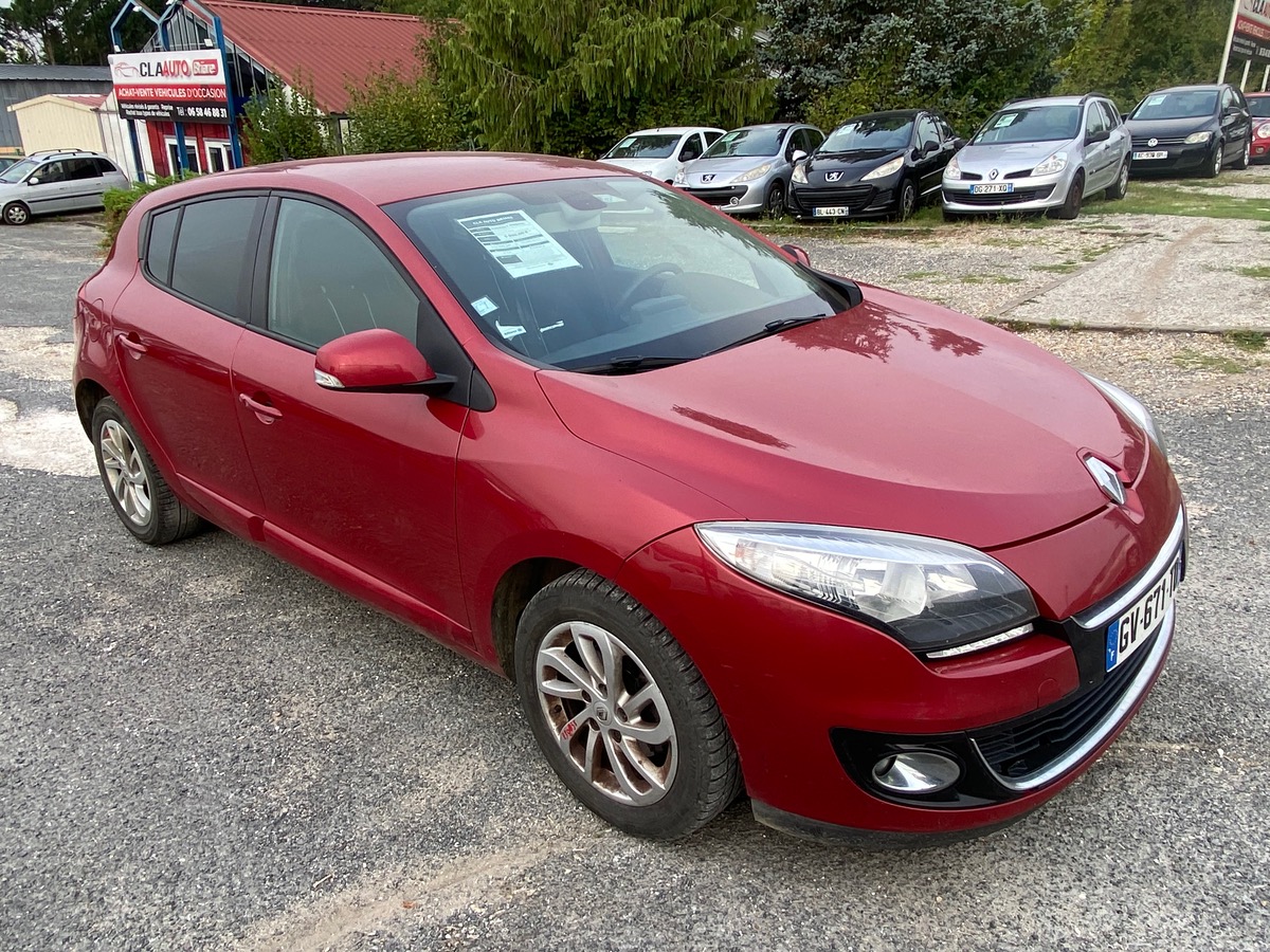 RENAULT Megane 1.2 tce 115cv faible km 125011km