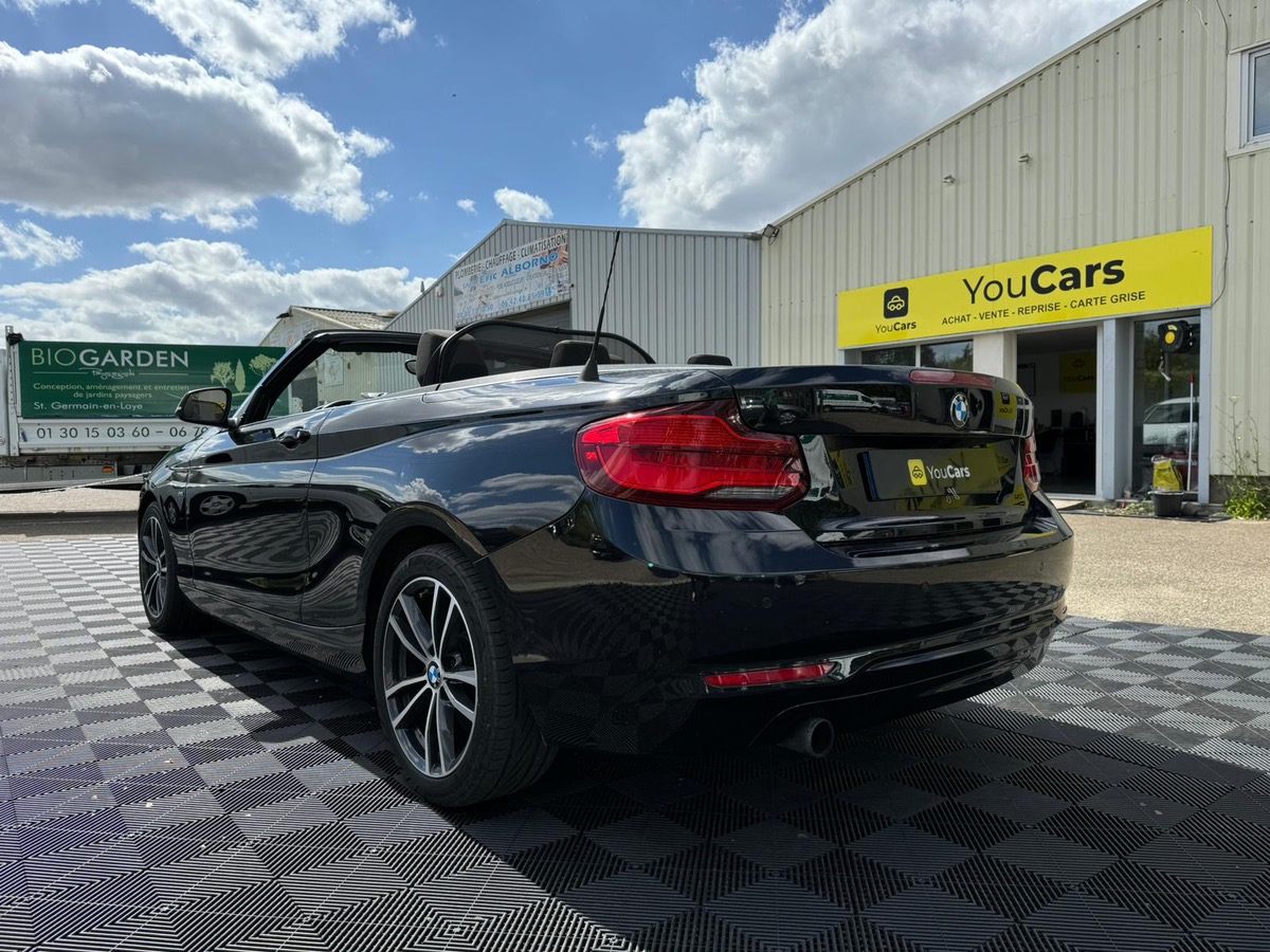 Bmw Série 2 Cabriolet SPORT 218i 1.5 i 12V BVM 136 cv