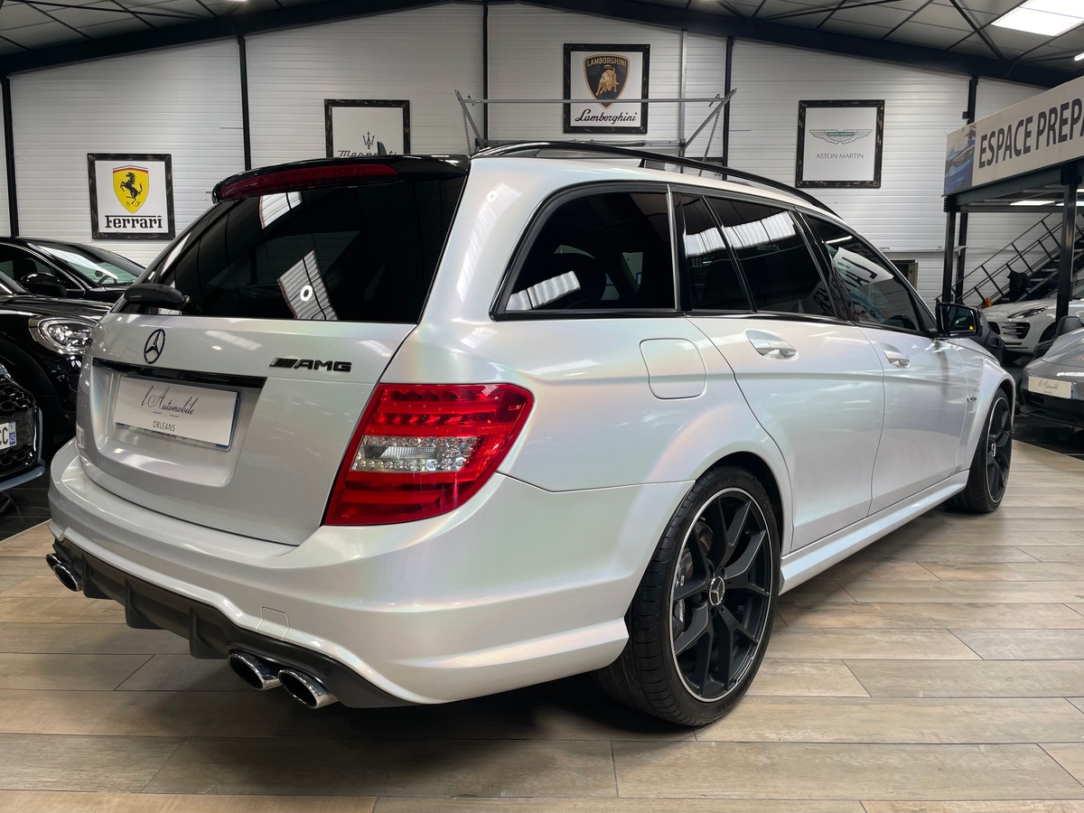 Mercedes-Benz Classe C 63 AMG SW 6.2 457 COV NACRE HJ