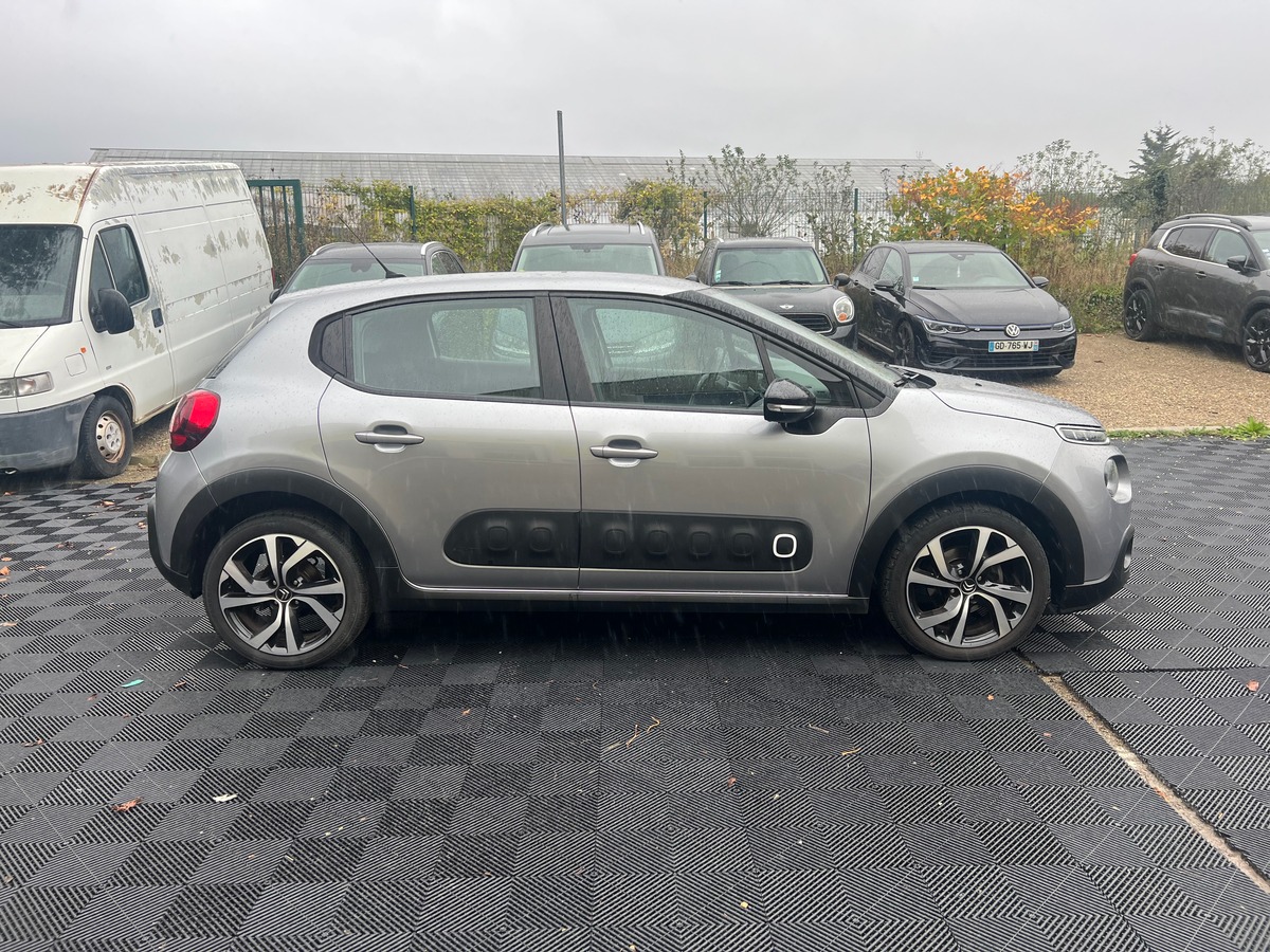 Citroën C3 1.5 BlueHDi 102 cv- CARNET D'ENTRETIEN COMPLET - RADAR DE RECUL - CARPLAY - MOTEUR FIABLE