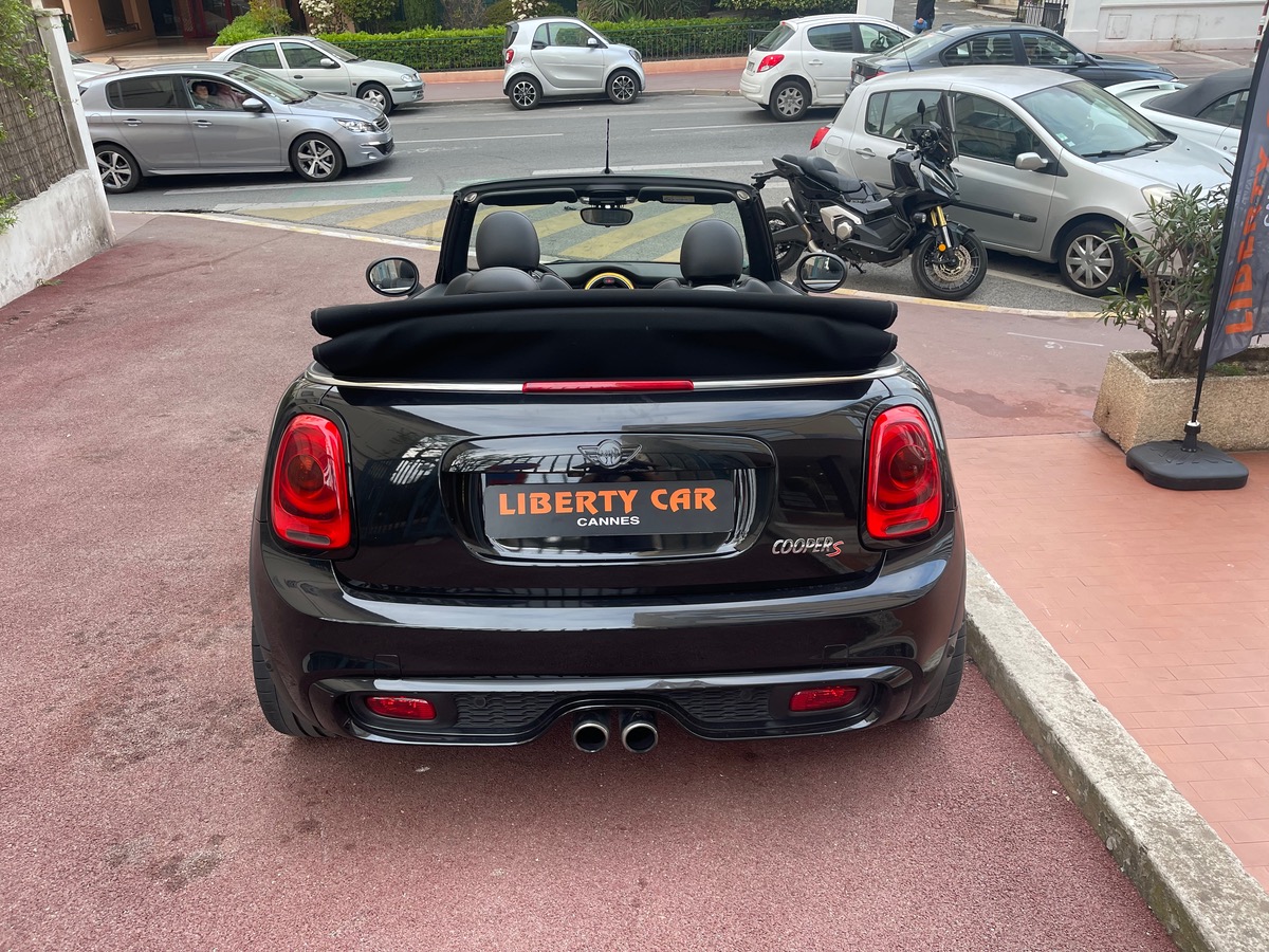 Mini Cabrio cooper s 192 CV / JANTES GP / BLACK