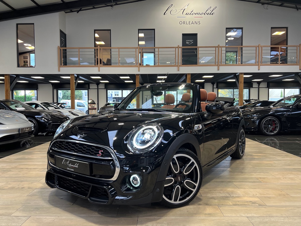 Mini Mini CABRIOLET COOPER S JCW 192CV BVA8 HARMAN/CAM 1ERE MAIN h