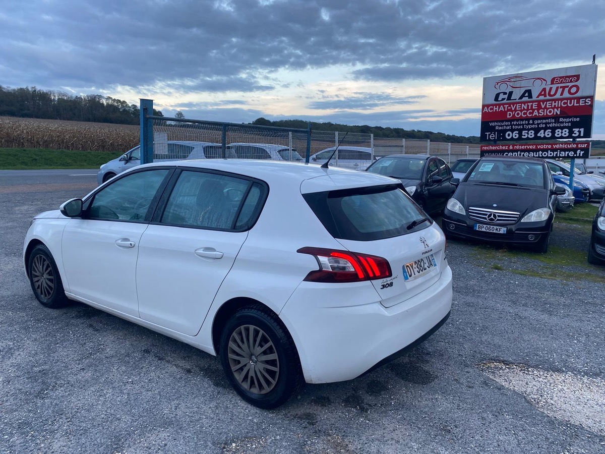 Peugeot 308 1.6 bluehdi 100cv faible kilométrage 149001km de 12/2015