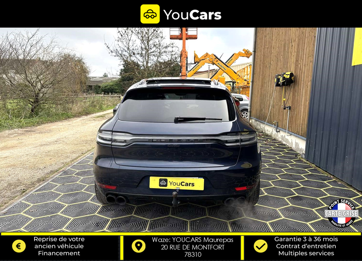 Porsche Macan Turbo 3.6 V6 Turbo AWD PDK 400 cv Boîte auto TOIT OUVRANNT