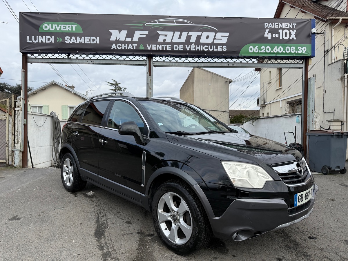 Opel Antara Cuir Radar avant arrière Régulateurs PAYER EN 4/