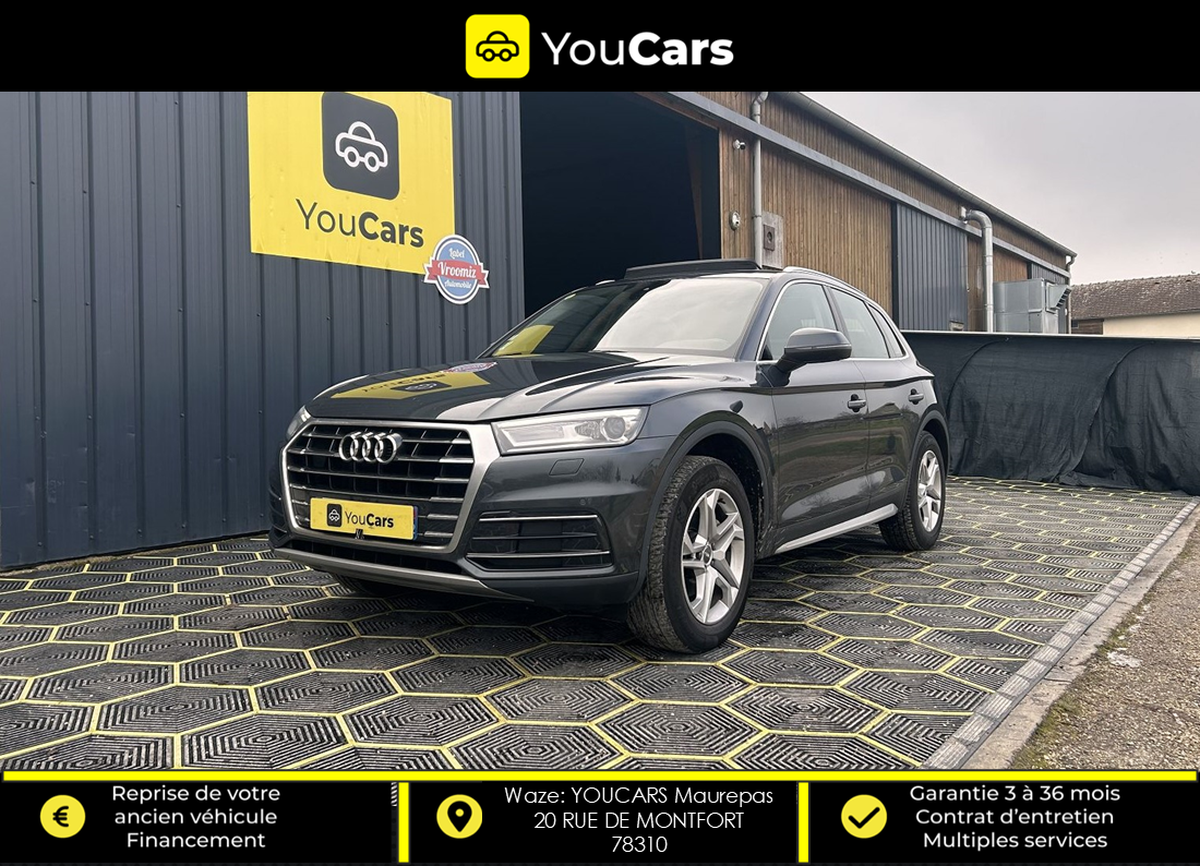 Audi Q5 DESIGN LUXE 2.0 TDI 150 cv TOIT OUVRANT - SIEGES ELECTRIQUE CHAUFFANTS - CARPLAY