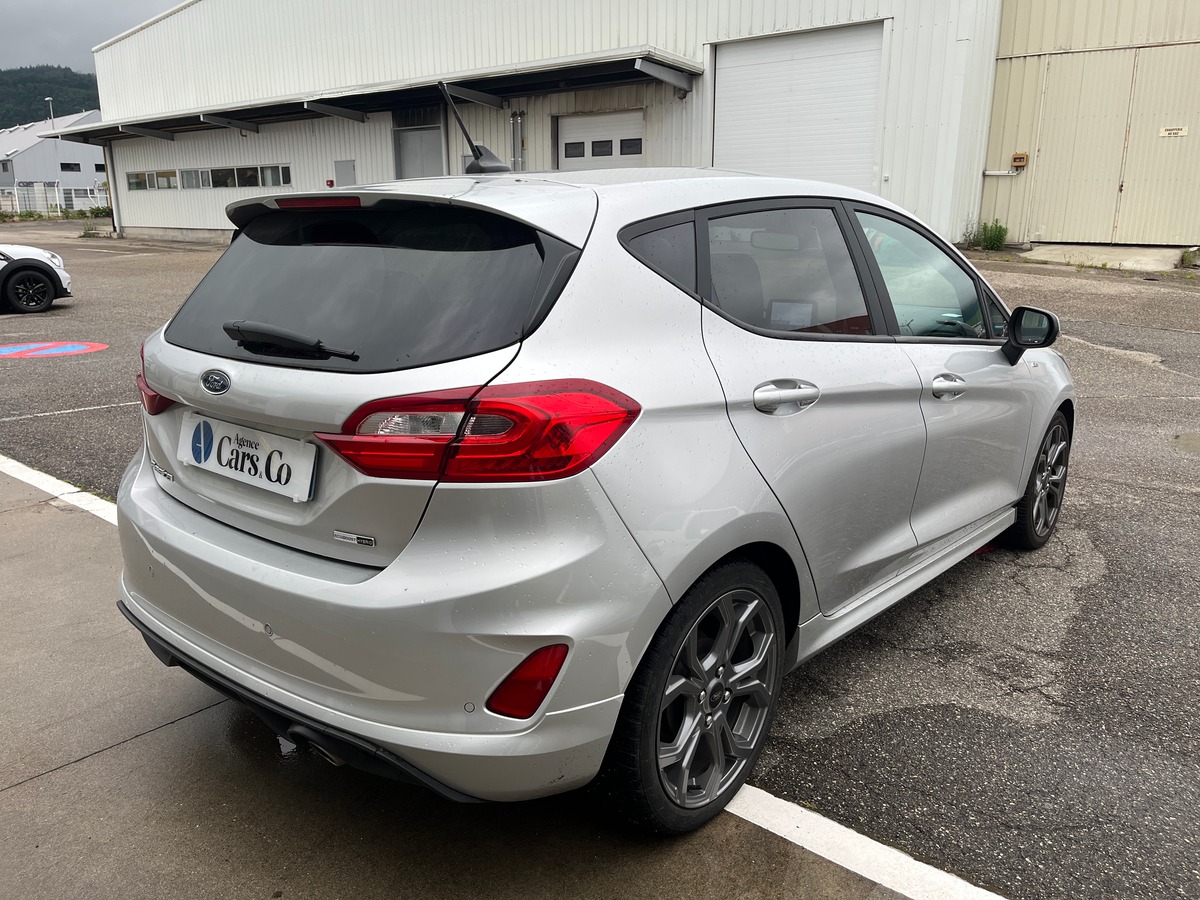 Ford Fiesta 1.0 ECOBOOST MHEV 125ch ST-LINE X, SUIVI FORD, CHARGEUR A INDUCTION, CARPLAY, REGULATEUR