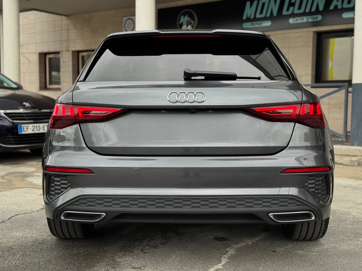 Audi A3 Sportback Sline 35 2.0 TDI S Tronic7 150 cv -Boîte auto - B&O