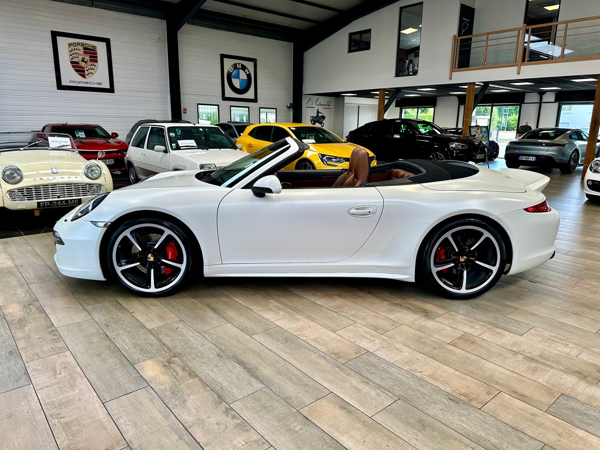 Porsche 911 Cabriolet Type 991 4S 3.8 400 BVM6 Config Rare Options+++ b