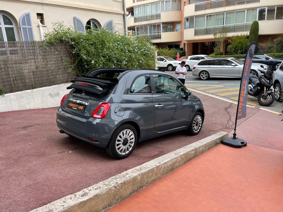 Fiat 500 1.2 69 CV Cabriolet / Grand écran