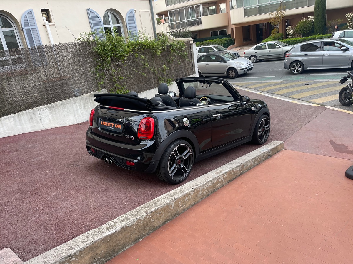 Mini Cabrio cooper s 192 CV / JANTES GP / BLACK