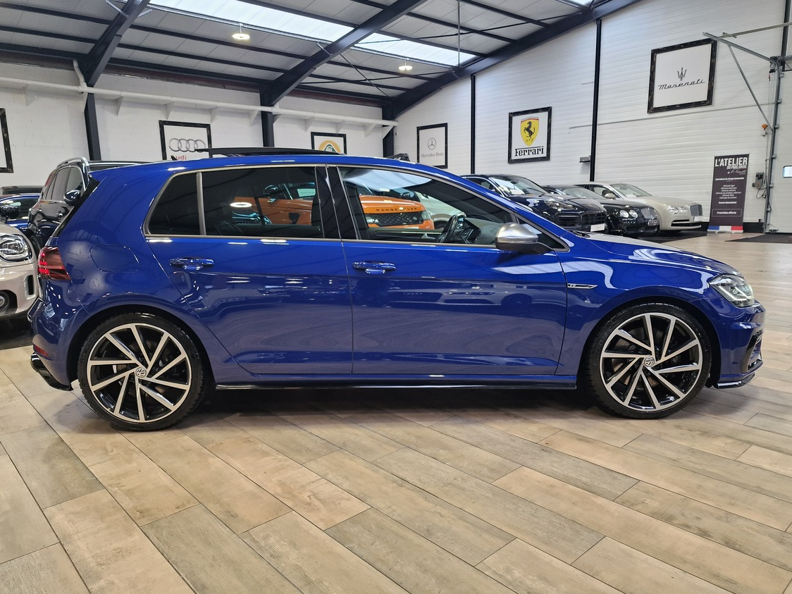 Volkswagen Golf VII (2) R 2.0 TSI 310 4MOTION DSG7 BLEU LAPIZ + ECHAPPEMENT SPORT