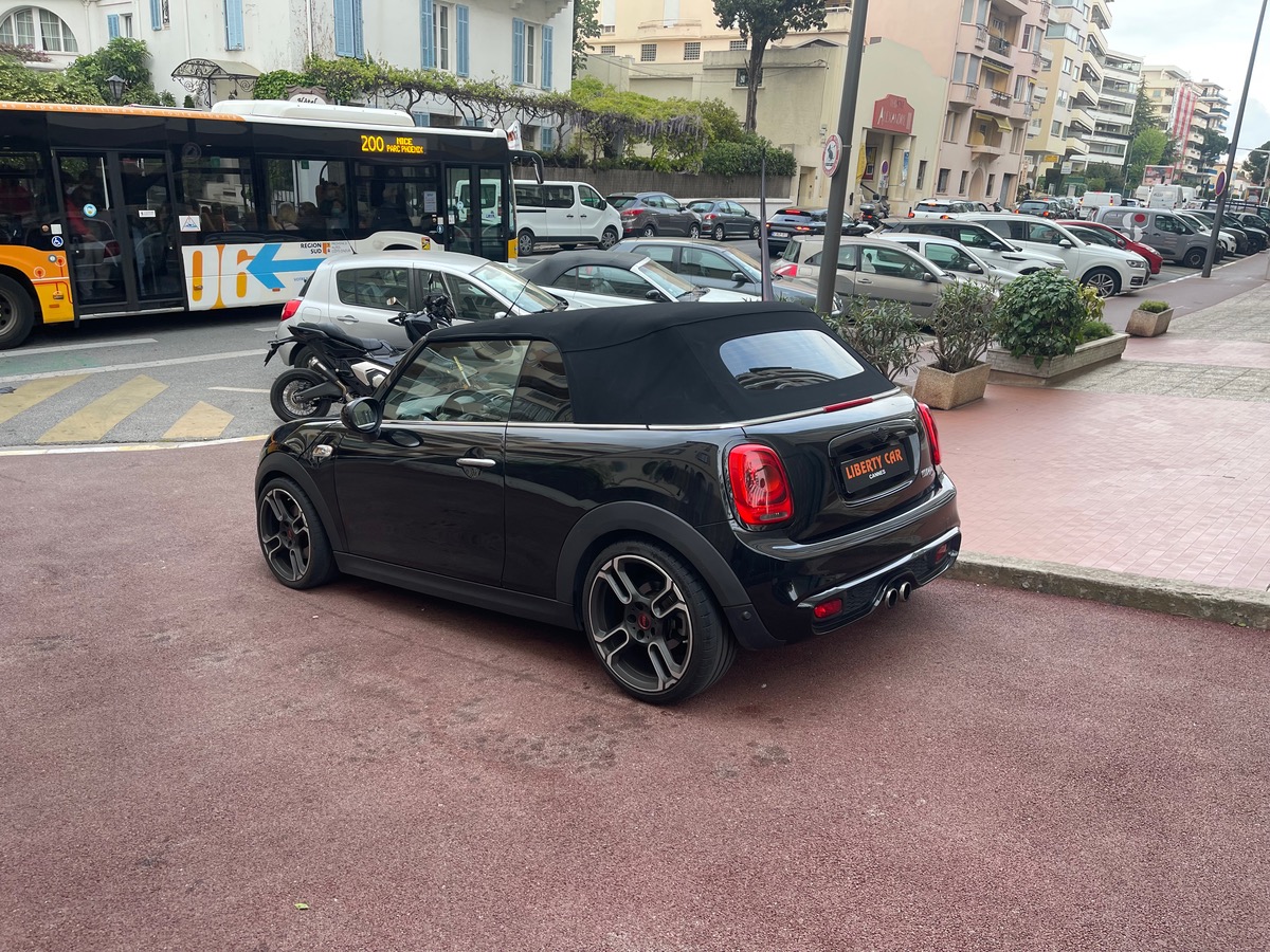 Mini Cabrio cooper s 192 CV / JANTES GP / BLACK