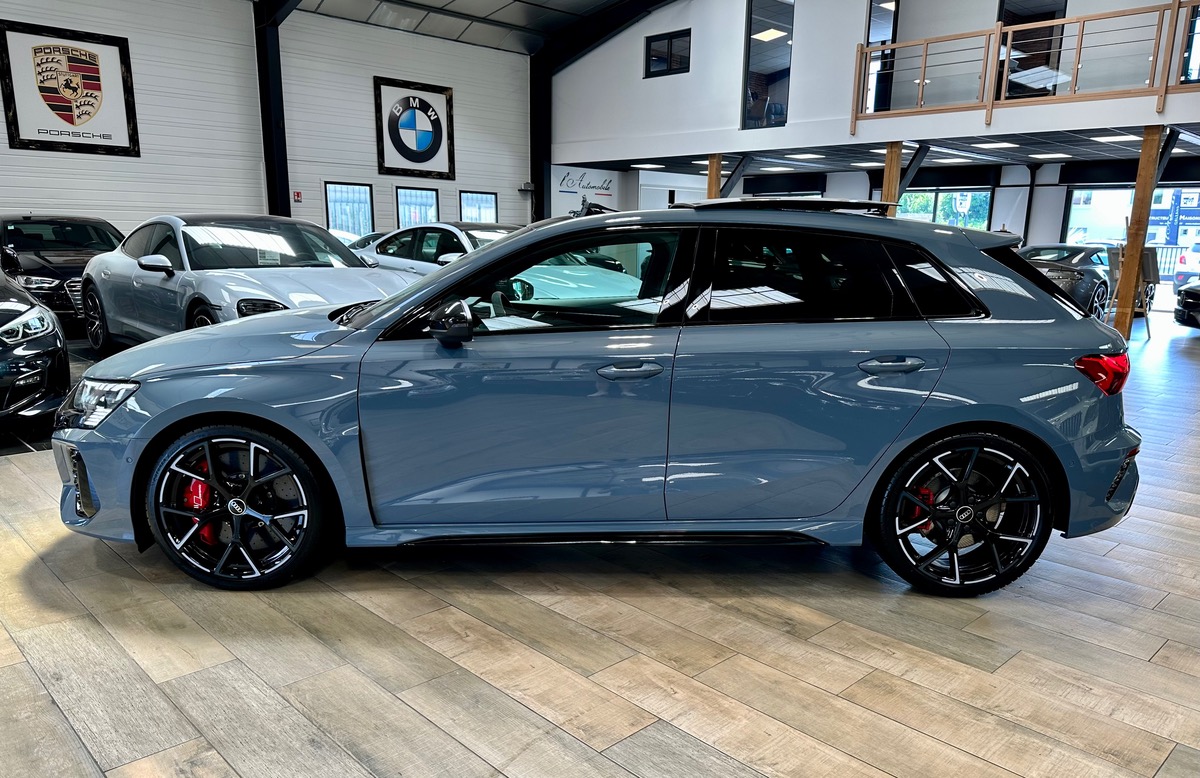 Audi RS3 2.5 TFSI 400 Quattro KEMORA + CERAMIQUE FULL OPTIONS 2023 l