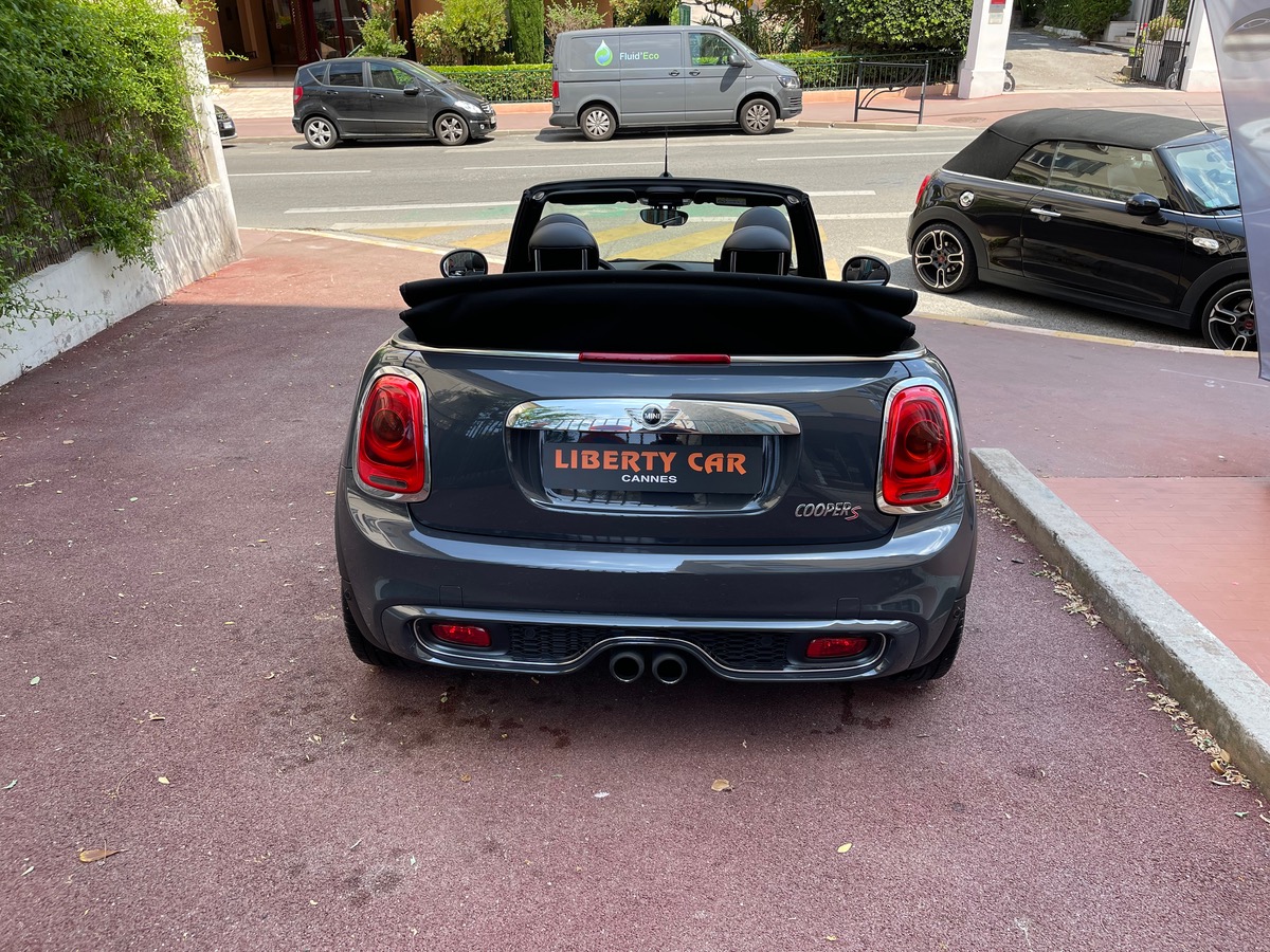 Mini Cabrio cooper s 192 CV / Jantes Noires/