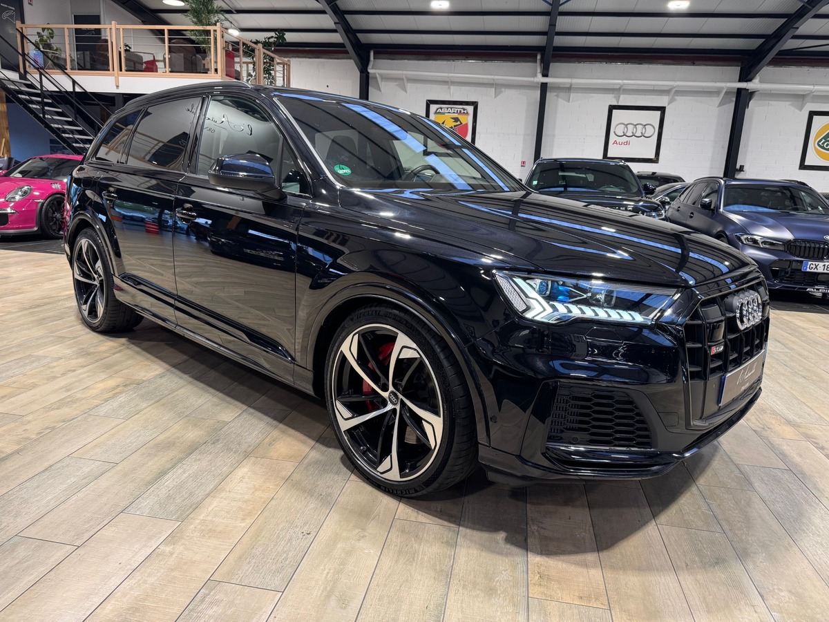 Audi SQ7 4.0 V8 TDI 435ch Quattro 7 places / Bose / 3D Surround View / HU/ Attelage