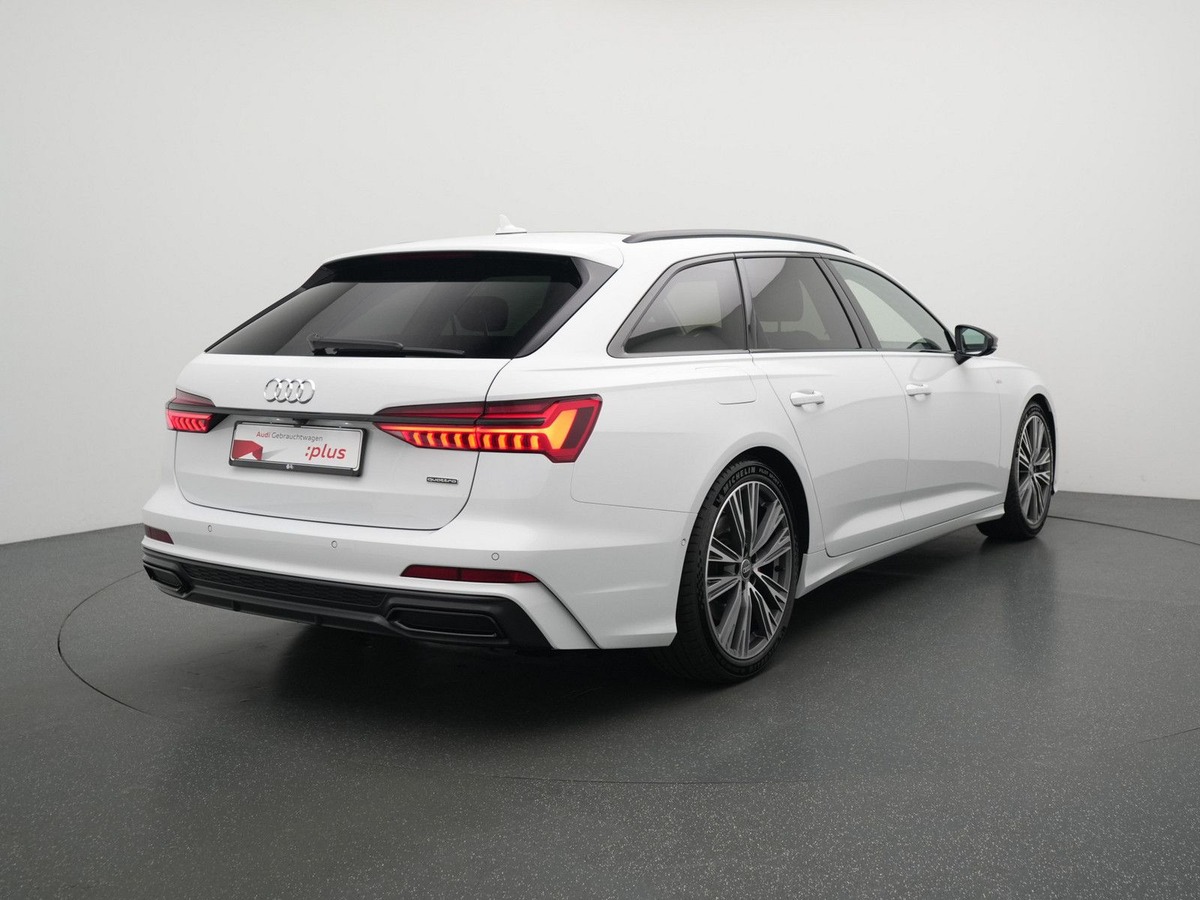 Audi A6 Avant V 55 TFSI 340ch S line quattro S tronic 7/Toit ouvrant/Caméra 360/Feux matriciels