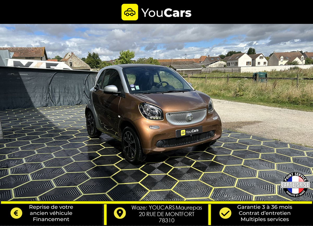 Smart FORTWO 0.9 TI Coupé twinamic 90 cv BOITE AUTO