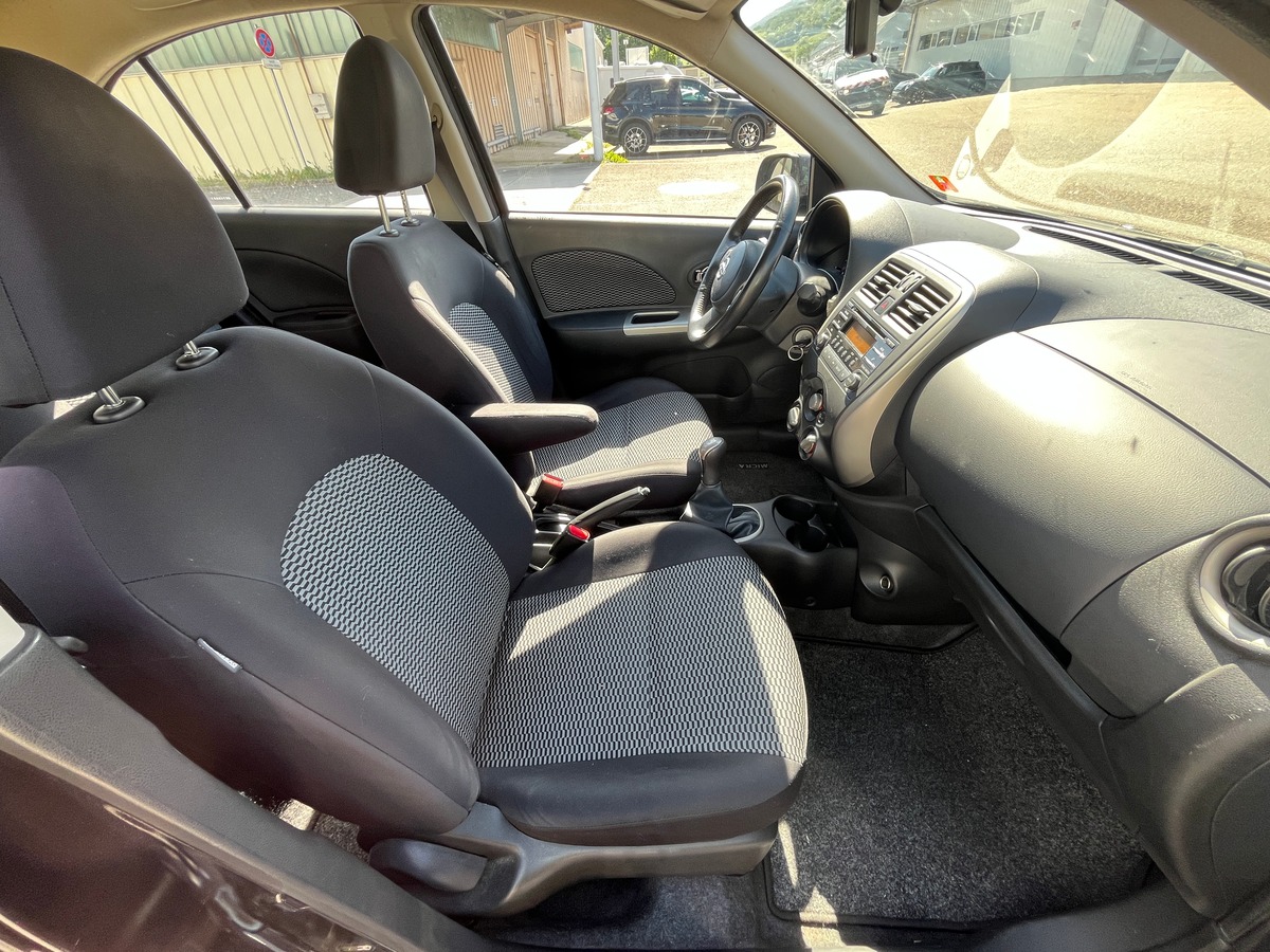 Nissan Micra K13 1.2 80ch VISIA PACK, REGULATEUR, LIMITEUR CLIMATISATION, BUETOOTH