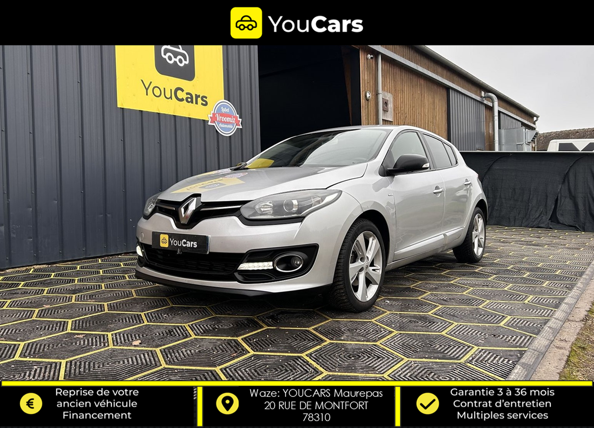 RENAULT Megane III 3 LIMITED 1.5 dCi 110 cv KIT DE DISTRIBUTION FAIT - FACTURE ENTRETIEN