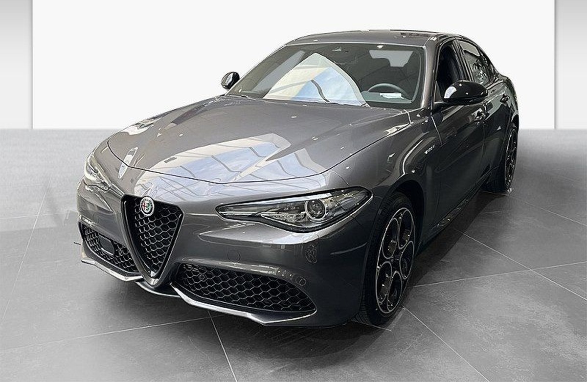 Alfa Romeo Giulia 2.0 TB 280ch Veloce Q4 AT8 Gris Vesuve Harman-Kardon