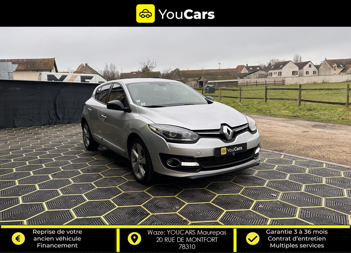RENAULT Megane III 3 LIMITED 1.5 dCi 110 cv KIT DE DISTRIBUTION FAIT - FACTURE ENTRETIEN