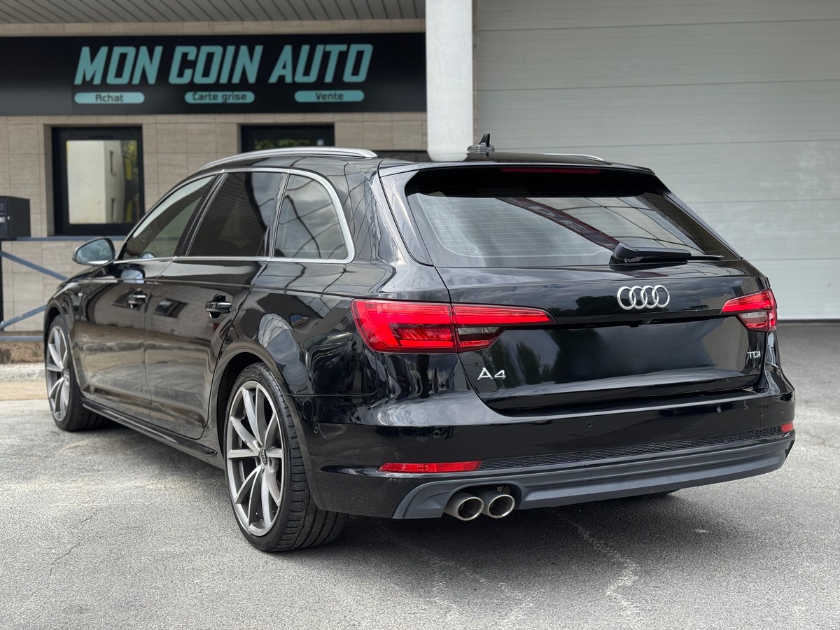Audi A4 Avant S line TDi S-Tronic7 2.0 190 cv - Entretien Complet Audi
