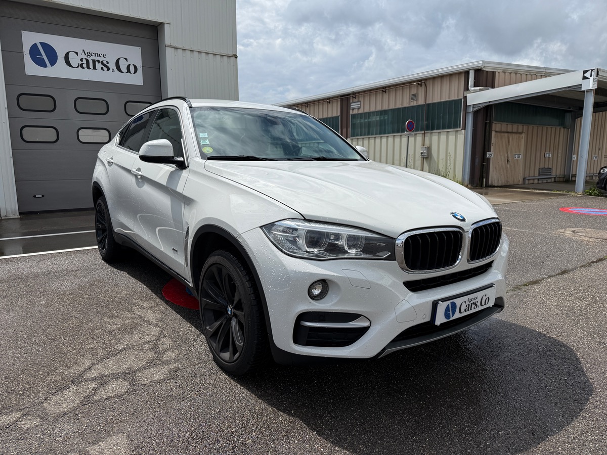Bmw X6 (F16) 30d xDrive 3.0 d 258 cv Lounge, Sièges électriques chauffants, Suivi BMW