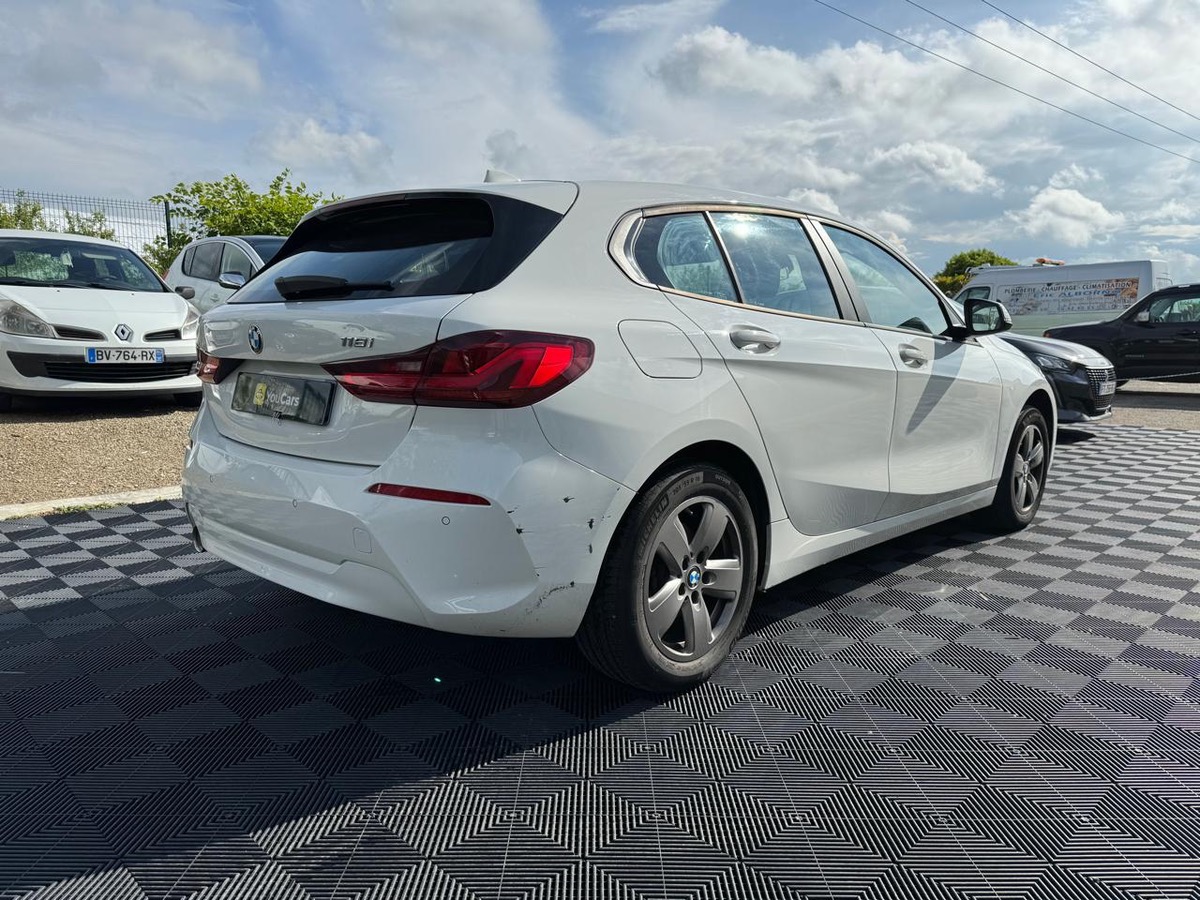 Bmw Série 1 (F40) 5 portes 116i 1.5 i 12V DCT7 109 cv Boîte auto - APPLE CARPLAY - PROCHE DU NEUF