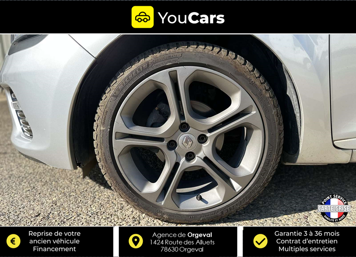 Renault Clio 4 1,5 dci 90cv GT line - boite auto