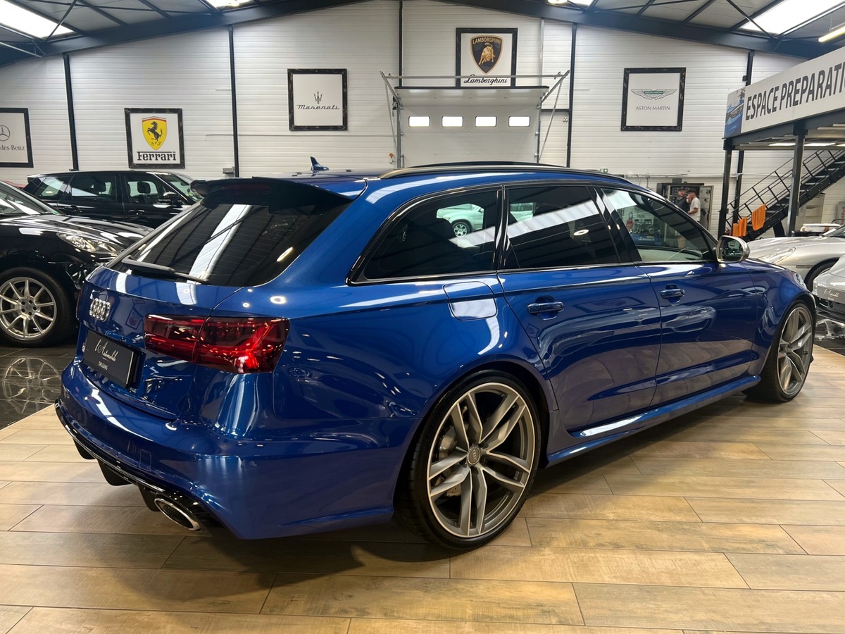 Audi RS6 Avant C7 QUATTRO 4.0 V8 TFSi 560 BLEU SEPANG MALUS INCLUS