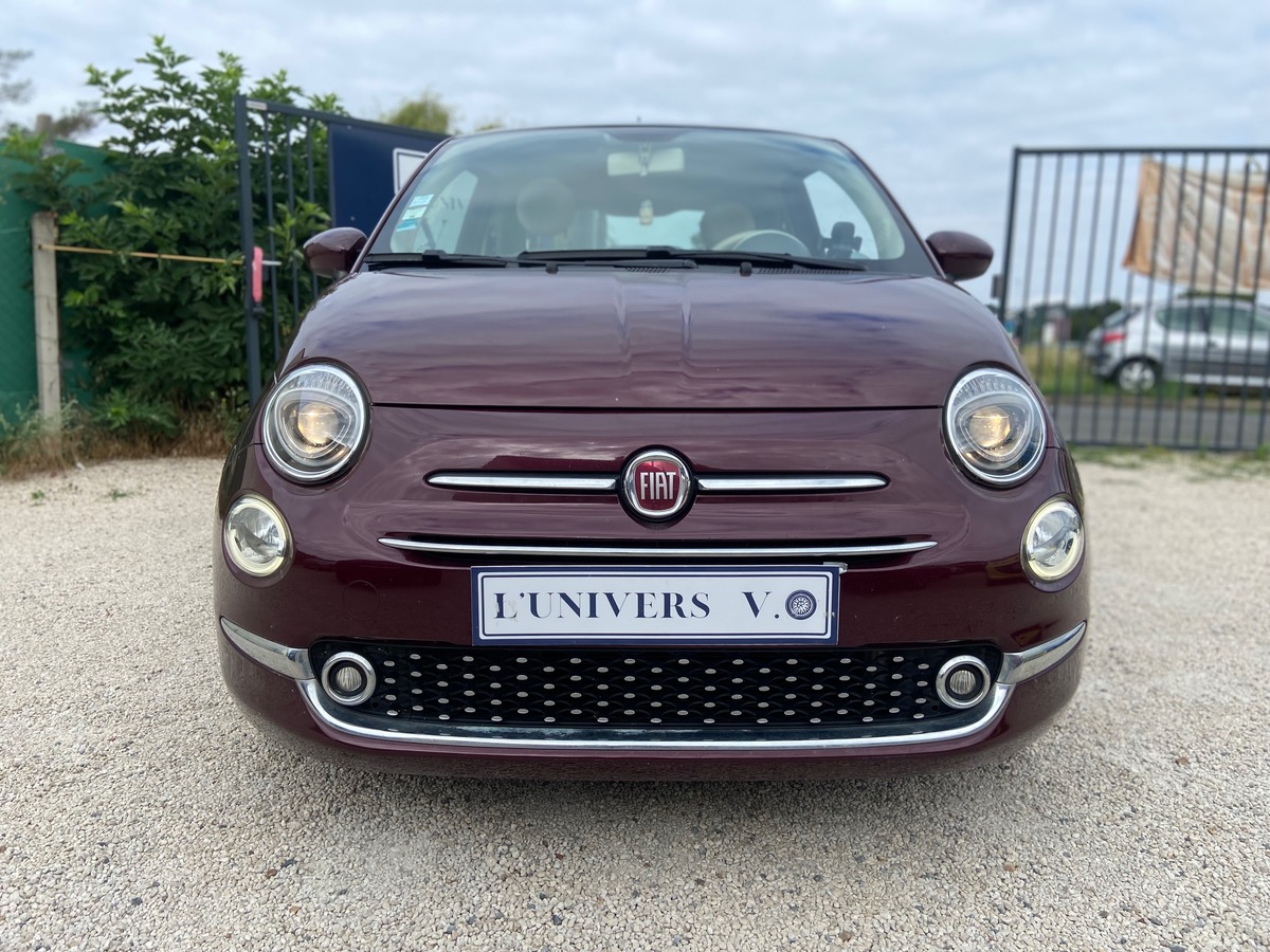 Fiat 500 toit panoramique 1.2 8v 69ch  Lounge