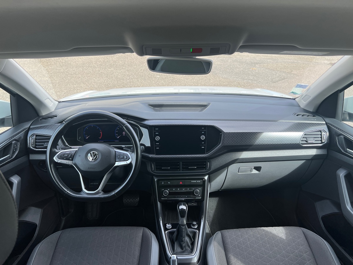 Volkswagen T-Cross 1.6 TDI  95ch DSG7 CARAT, SUIVI COMPLET, CAMERA DE RECUL, SIEGES CHAUFFANT