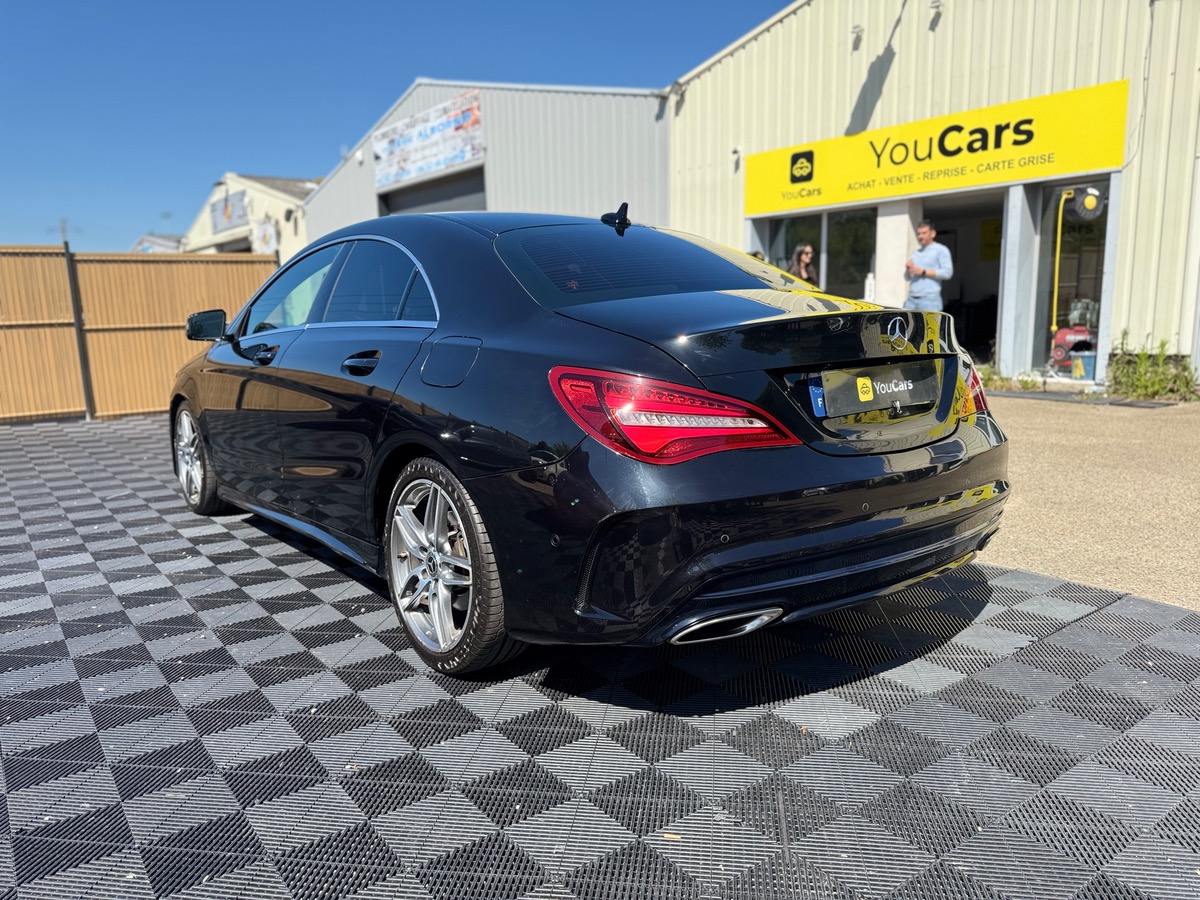 Mercedes-Benz CLA Coupé Phase 2 180 1.6 i 7G-DCT 122 cv - CAMERA DE RECUL - SEMI-CUIR ALCANTARA