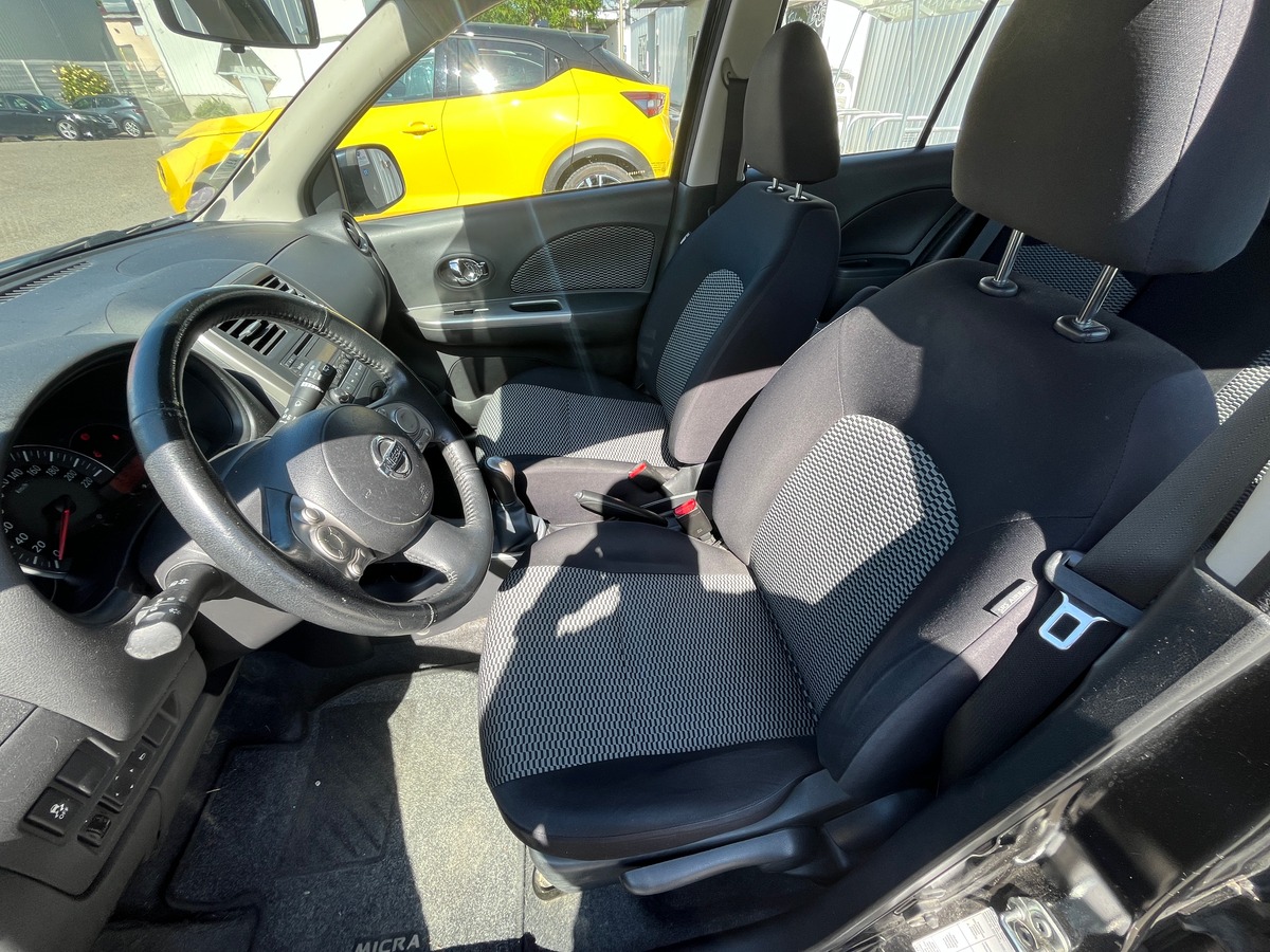 Nissan Micra K13 1.2 80ch VISIA PACK, REGULATEUR, LIMITEUR CLIMATISATION, BUETOOTH