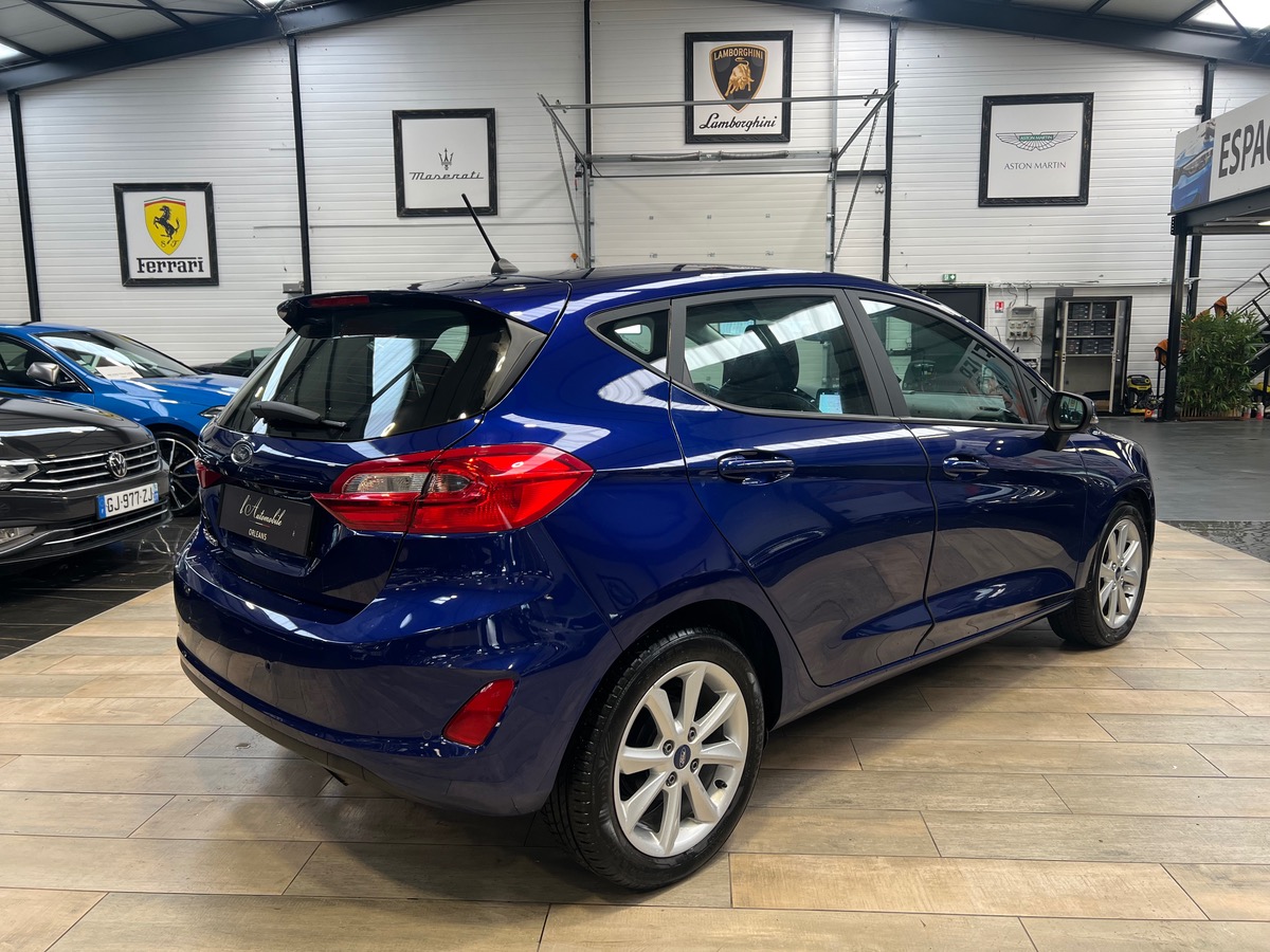 Ford Fiesta VI 1.0 ECOBOOST 100 ch S&S BVA DEEP IMPACT BLUE /GPS/CAMERA/BLUETOOTH/
