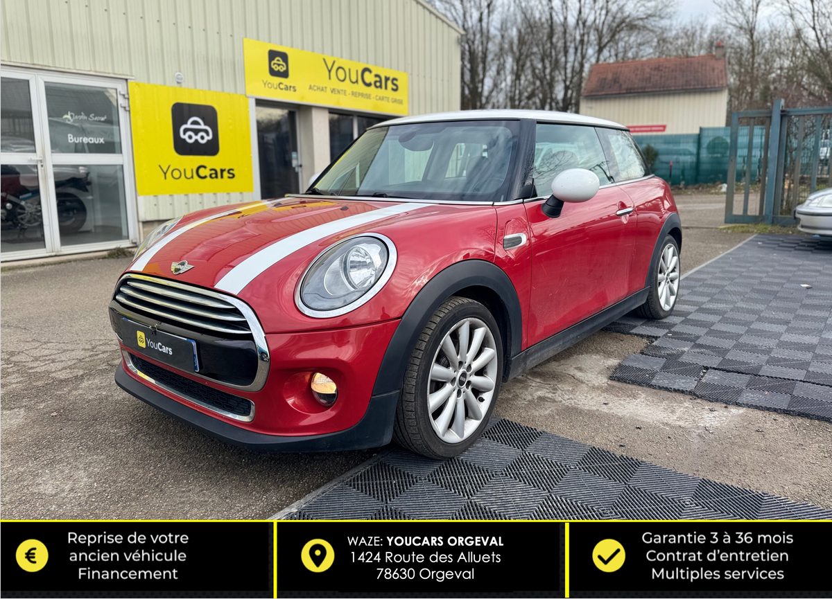 Mini Mini cooper 1.5 i 12V 136 cv - SEMI CUIR - DEMARRAGE SANS CLE - ENTRETIEN COMPLET