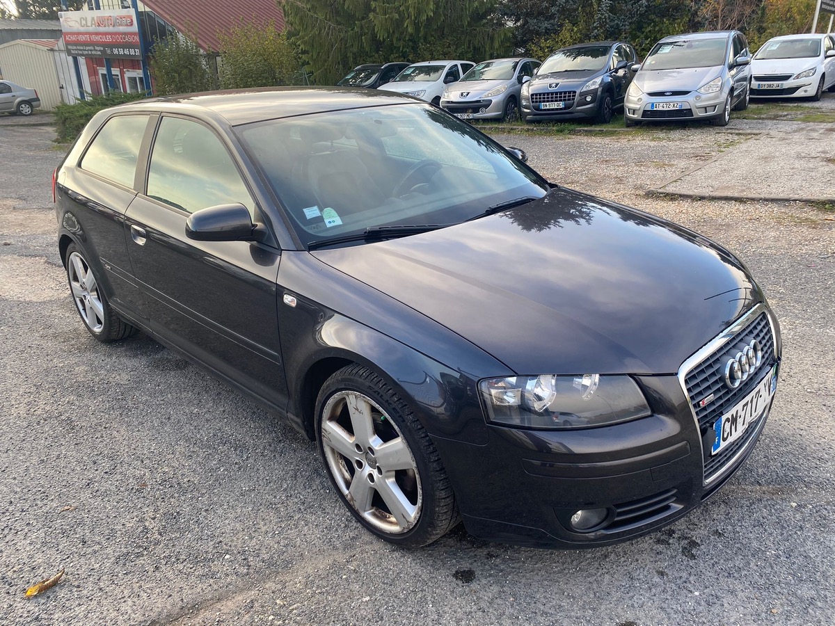 Audi A3 2.0 tdi 140cv S LINE 188000km boite auto + palette au volant 