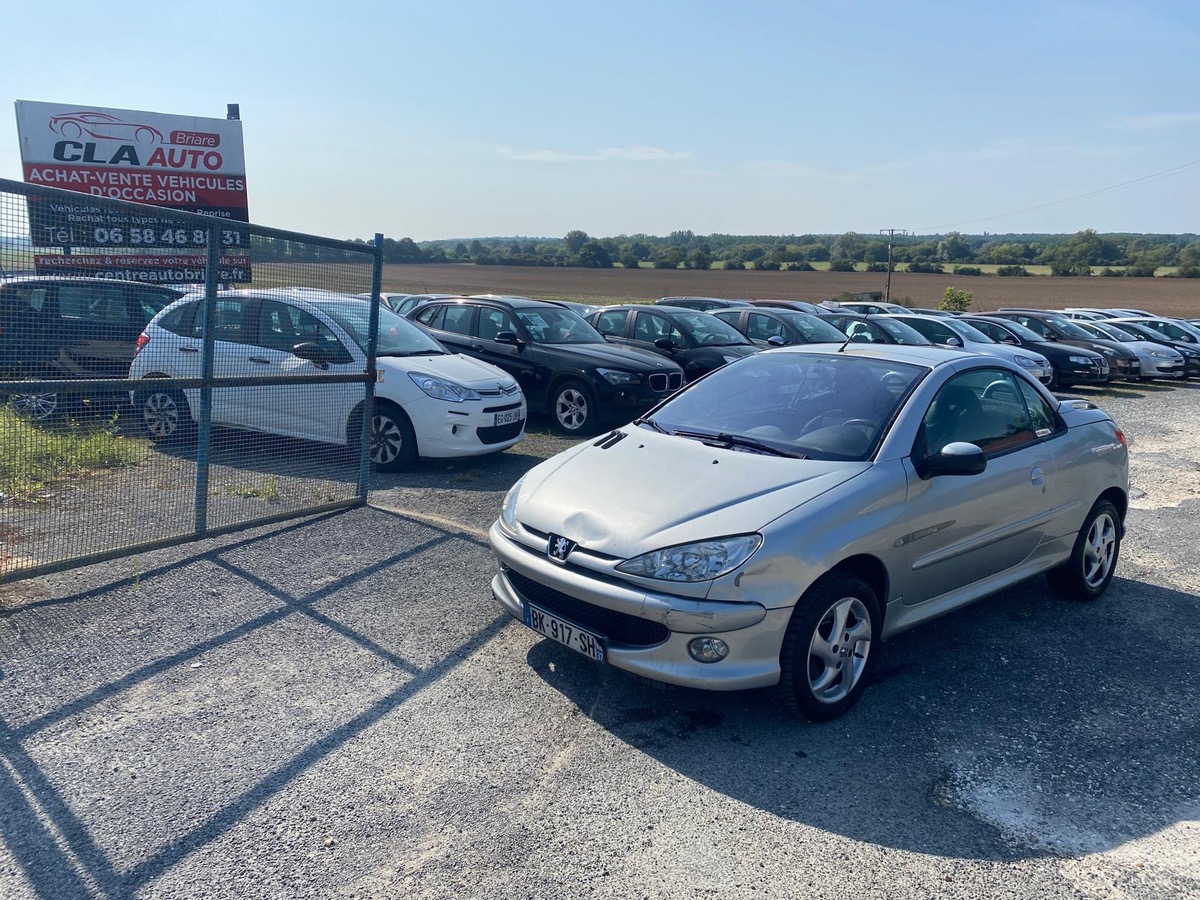 Peugeot 206 cc 1.6i 110cv quiksilver 183003km