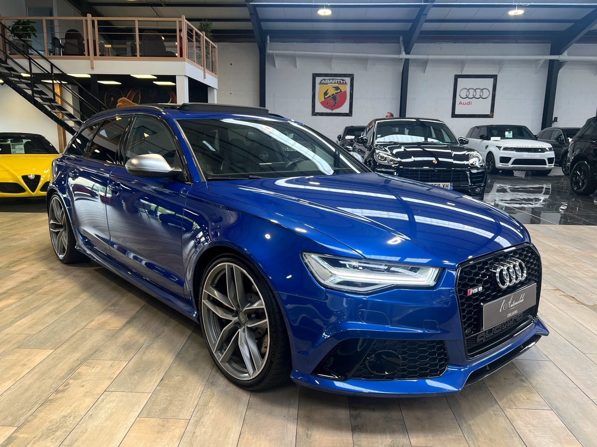 Audi RS6 Avant C7 QUATTRO 4.0 V8 TFSi 560 BLEU SEPANG MALUS INCLUS