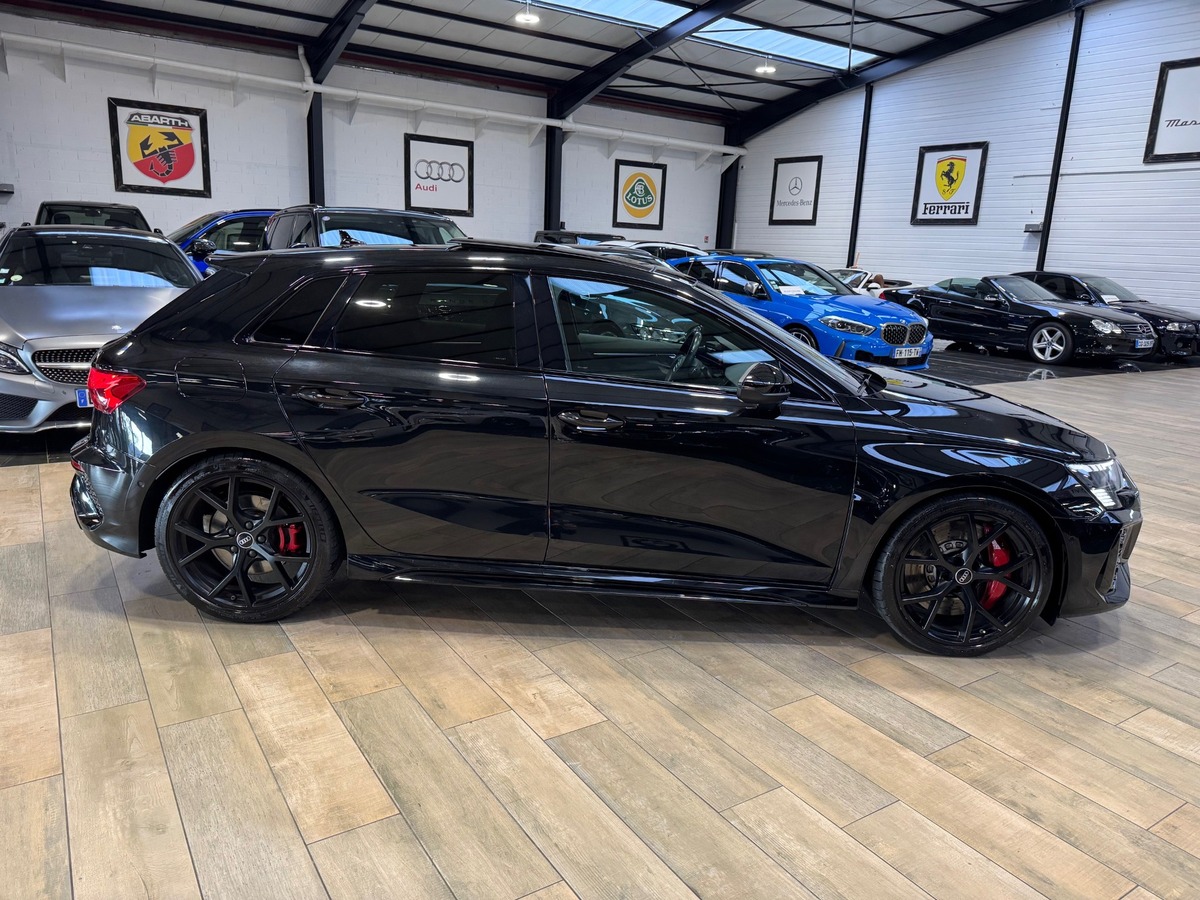 Audi RS3 Sportback QUATTRO 2.5 TFSI 400CV FULL BLACK ORIGINE FRANCE