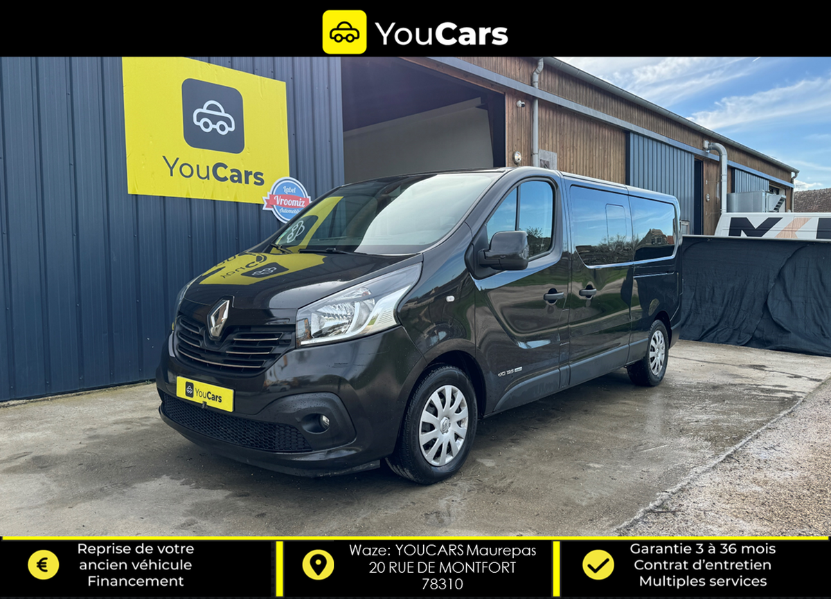 RENAULT Trafic 3 III Combi L2 1.6 dCi Energy 125 cv DOUBLE PORTE LATERALE