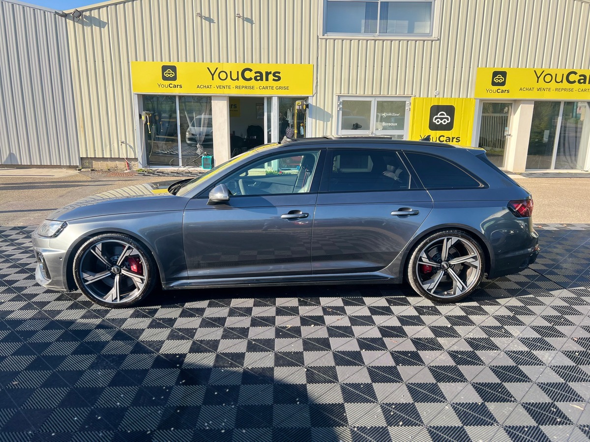 Audi RS4 Avant Quattro 2.9 TFSI V6  450 cv Boîte auto - FULL OPTIONS - ENTRETIEN COMPLET