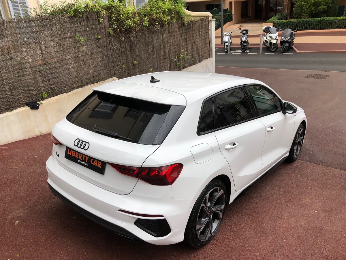 Audi A3 Sportback 35 tdi 150 cv S-line + intérieur et extérieur