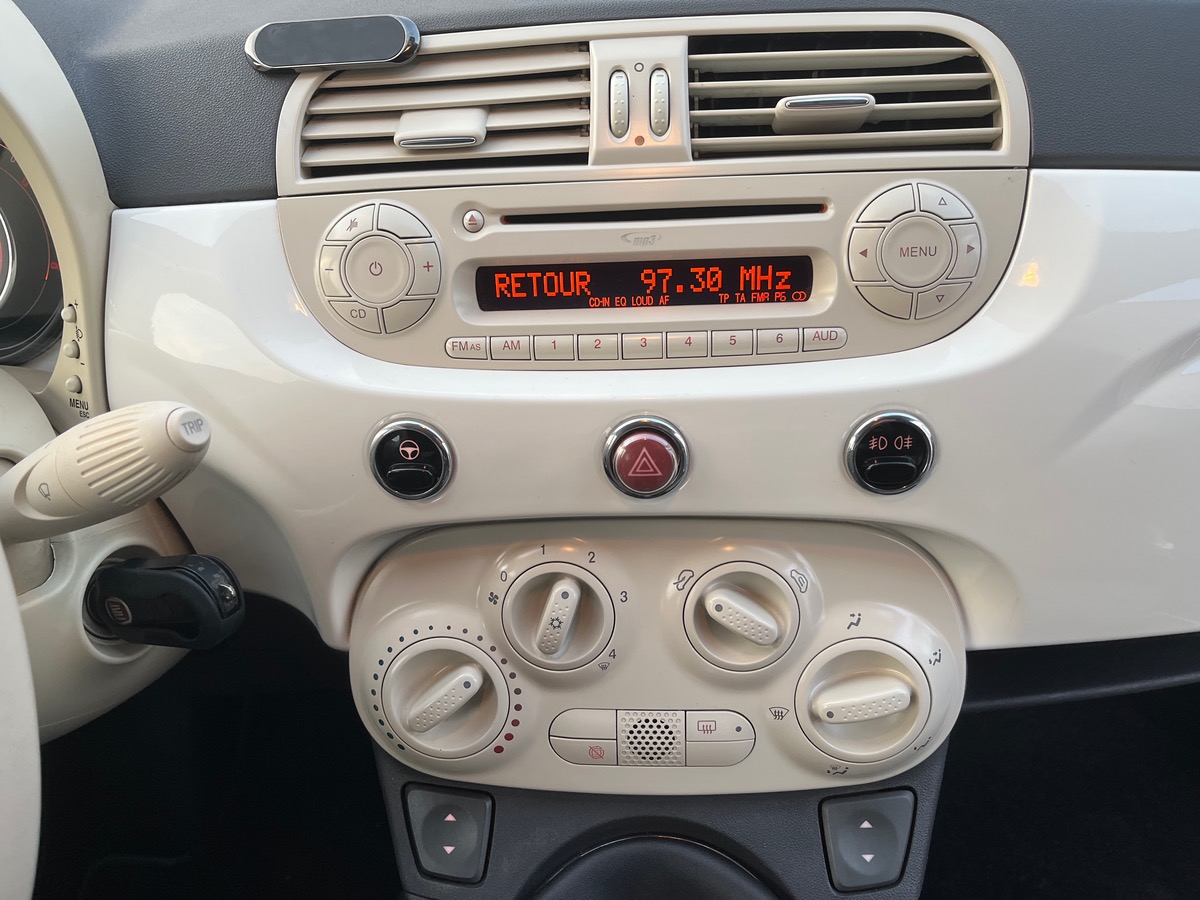 Fiat 500C Cabriolet 1.2 MPi S&S 69 cv LOUNGE