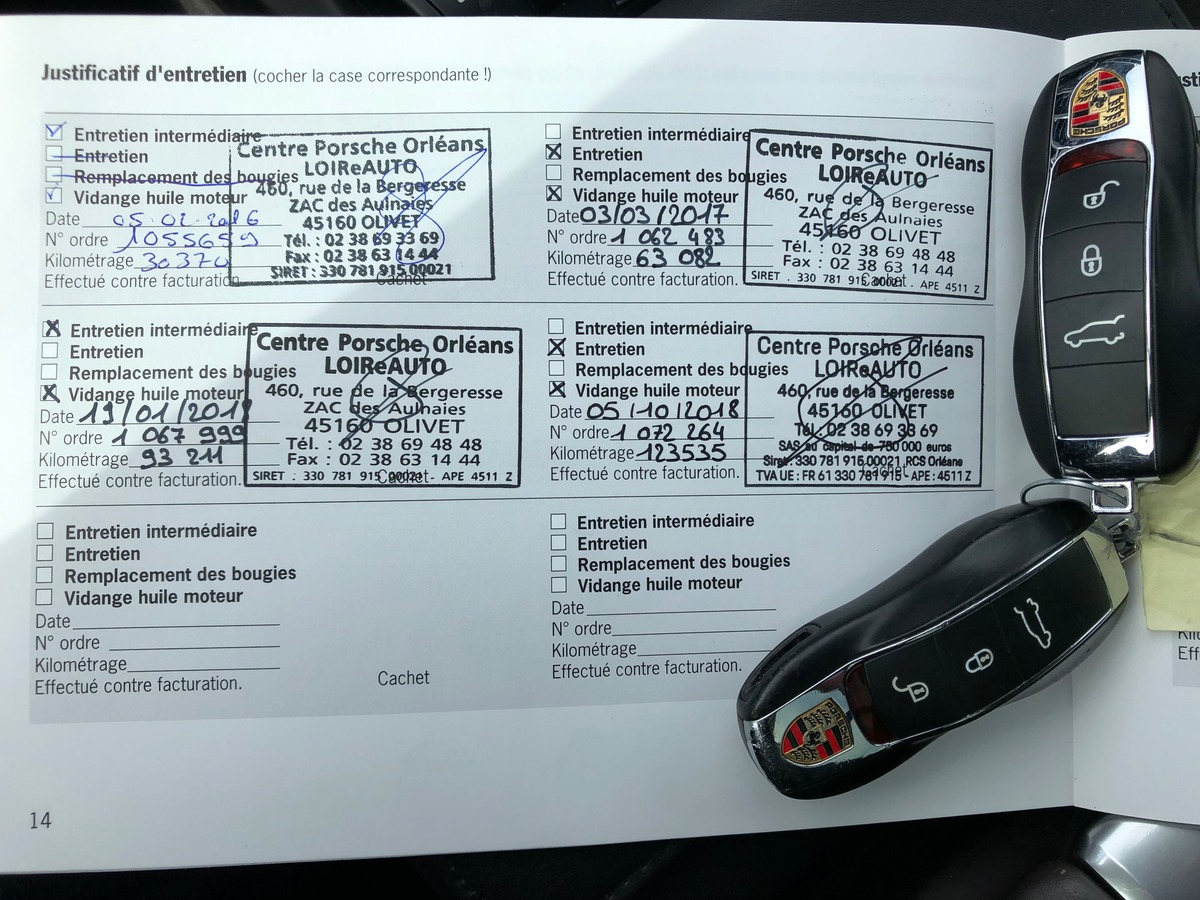 Porsche Cayenne S DIESEL 262 PHASE 2 + OPTIONS v