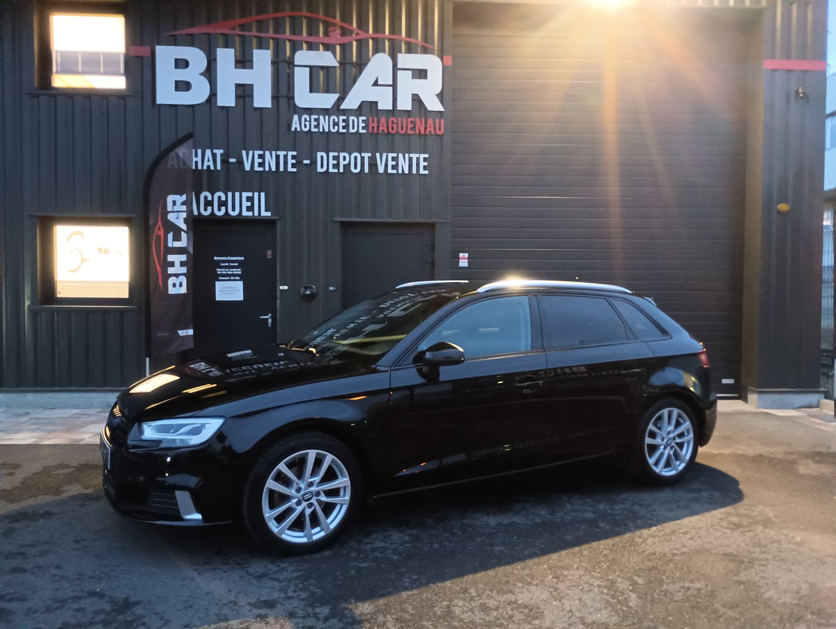 Image: Audi A3 2.0 TDI 150CV S-tronic 7 Virtual Cockpit Carplay Sièges chauffants Matrix LED