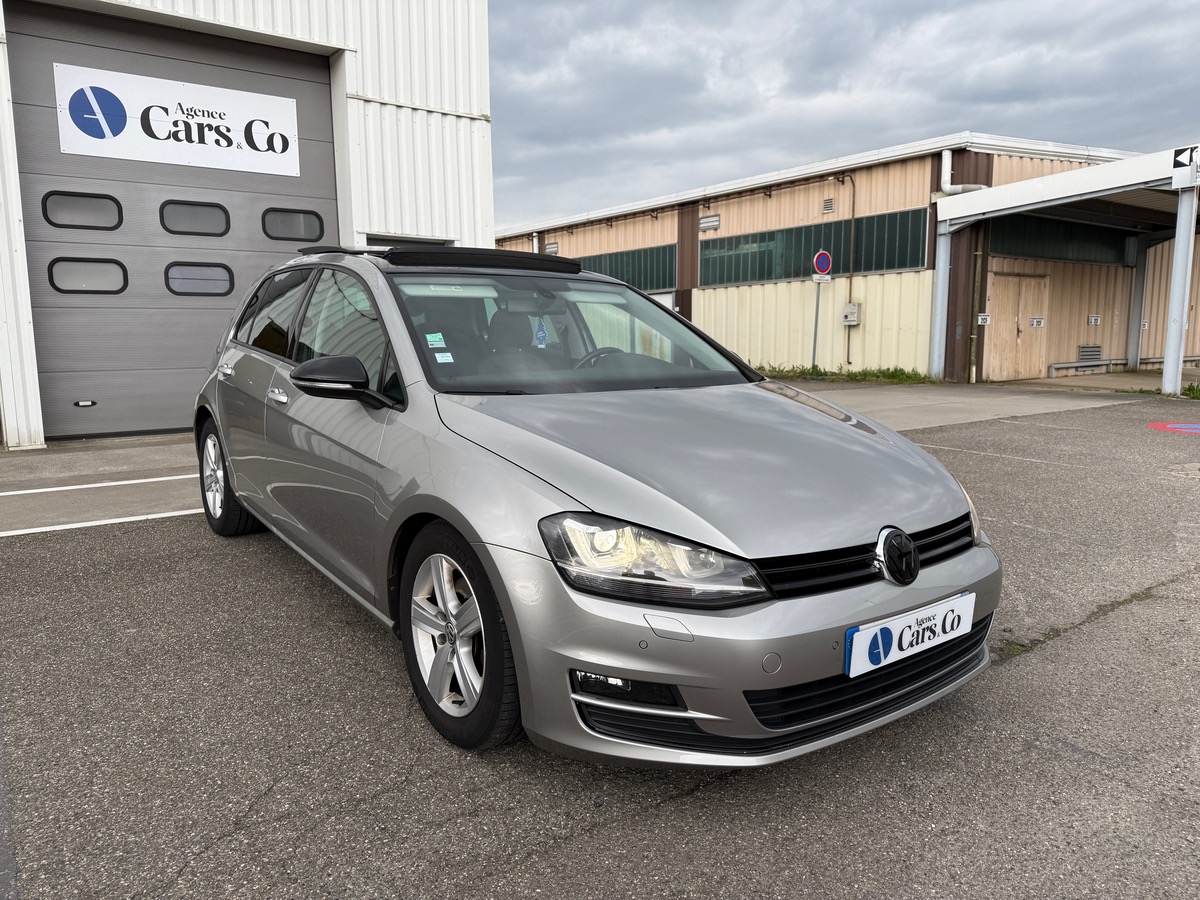 Volkswagen Golf VII 1.4 TSI BlueMotion S&S 122 cv CARAT ,Toit ouvrant, Suivi Complet