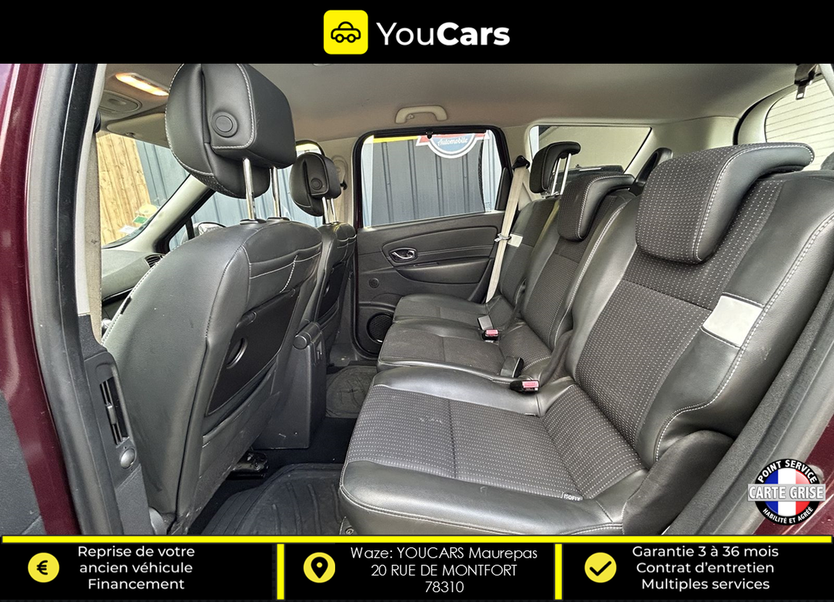 RENAULT Grand Scenic BOSE III Phase 2 1.6 dCi 130 cv INTERIEUR SEMI CUIR - RADAR DE RECUL AV/AR